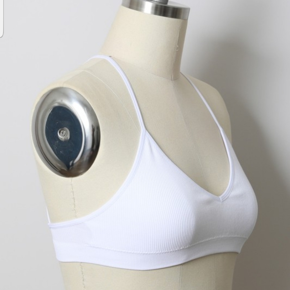 Bralette Bra Sheer Mesh Tattoo Crescent Moon - Picture 4 of 8